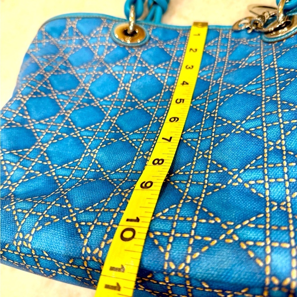 Christian Dior Cannage Print Cherie Tote - Picture 13 of 16